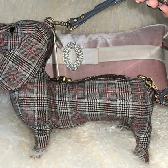 Vintage, fuzzy, couture DACHSHUND purse!! - Picture 4 of 8